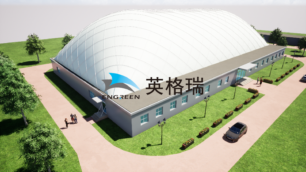 氣膜建筑膜面意外破損漏氣怎么辦？