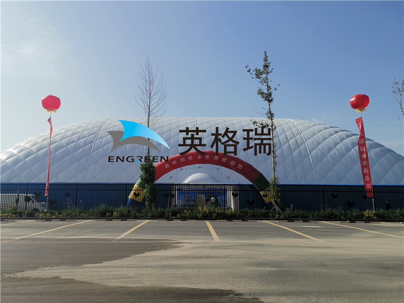 充氣吹起來的氣膜館，耗電量是不是很大呢？